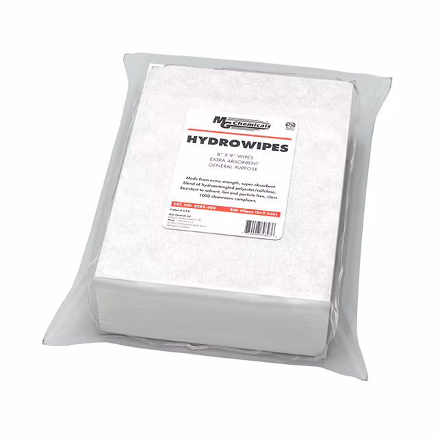 8282-300 MG Chemicals  Clean Room Treatments Cleaners Wipes
